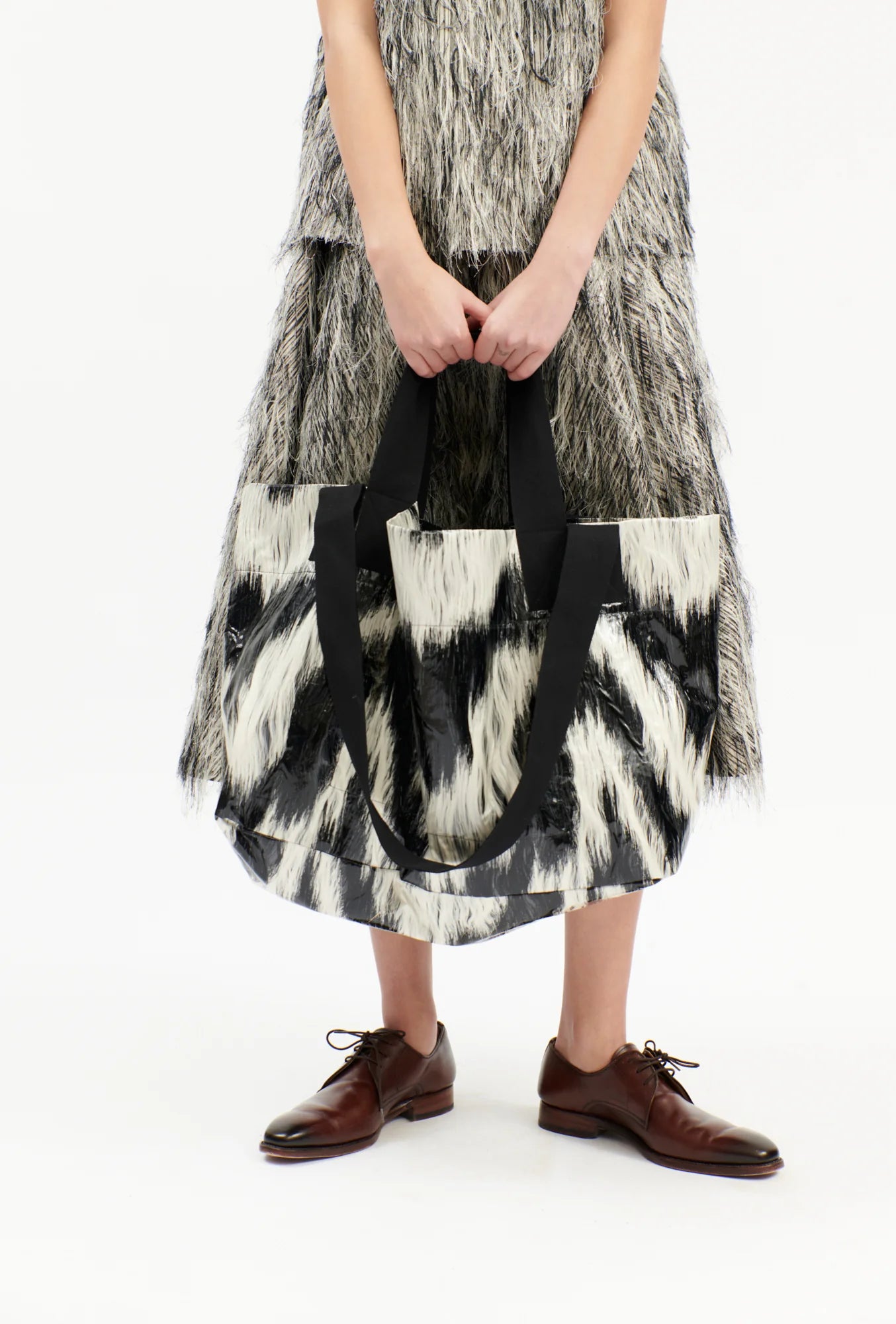 Graphic, Black/White, Tasche - Lindner Fashion