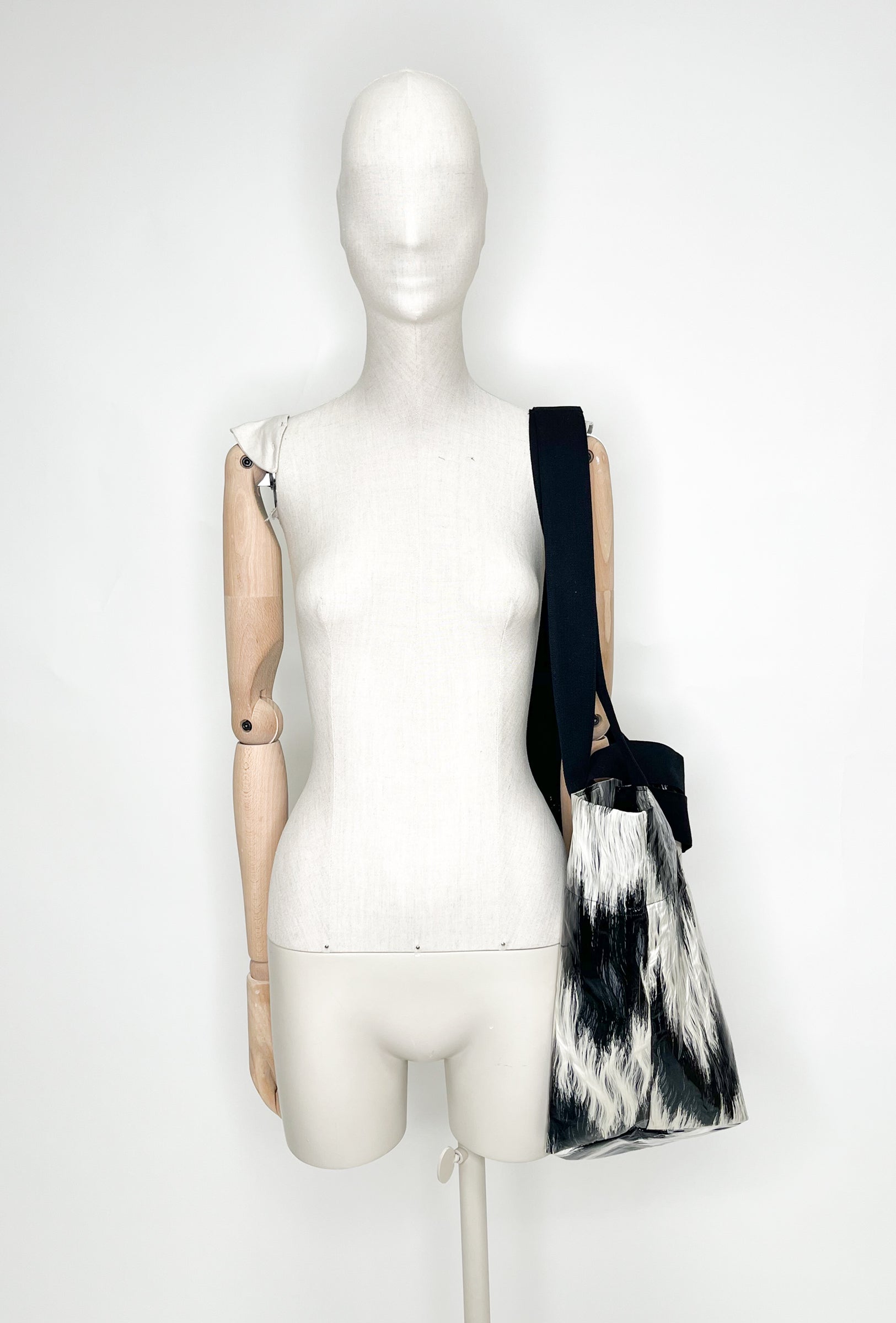 Graphic, Black/White, Tasche - Lindner Fashion