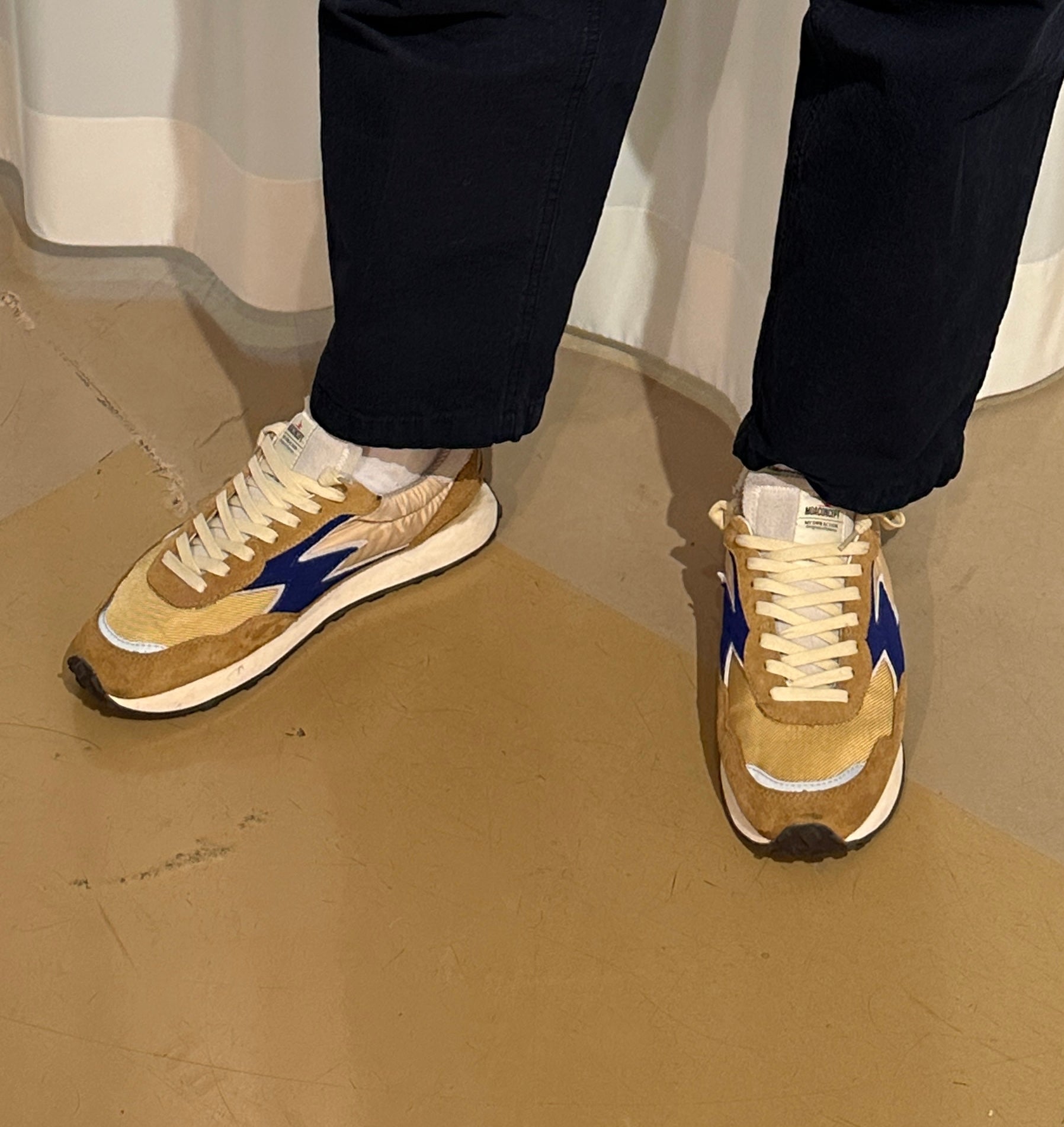 Hype, Blue Logo Hazel, Genderless Sneaker - Lindner Fashion