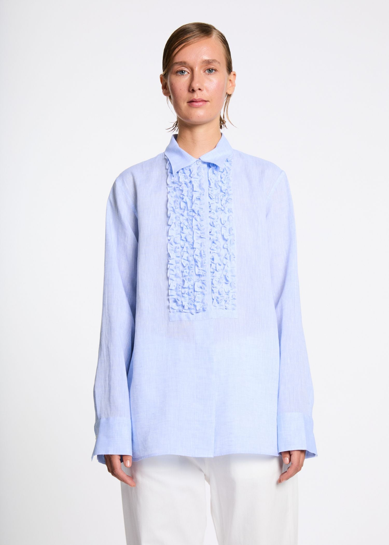 Cassidy, Powder Blue, Bluse