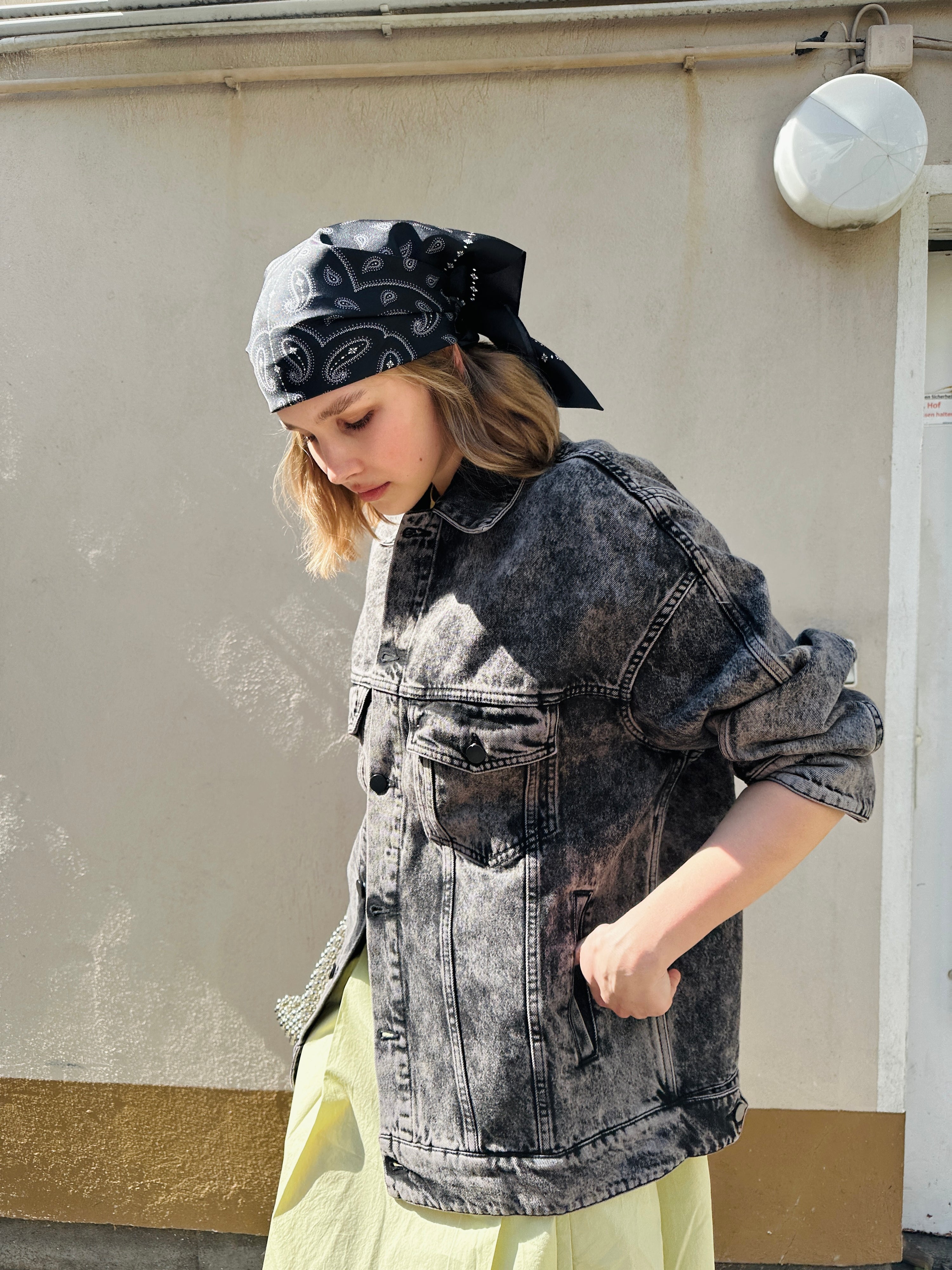 Jaya, Arctic/Grey Denim, Jeansjacke - Lindner Fashion