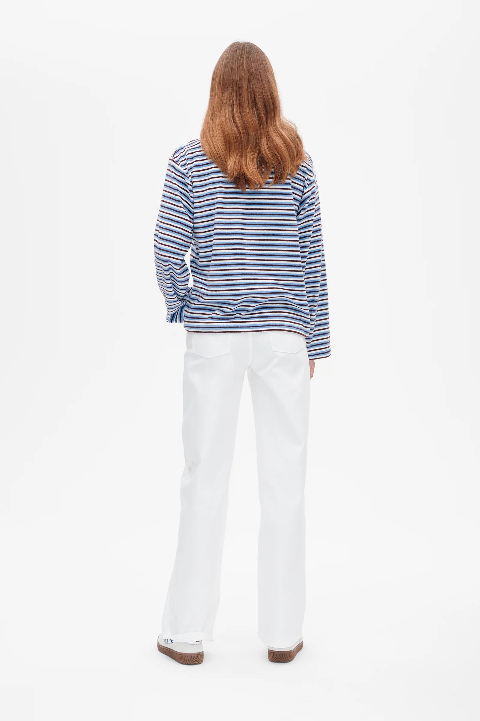 Jivan, Wedge Wood Stripe, Polo-Shirt - Lindner Fashion