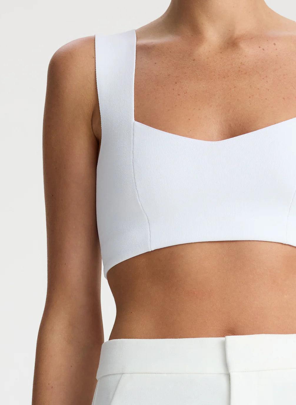 Jordana, White, Top - Lindner Fashion