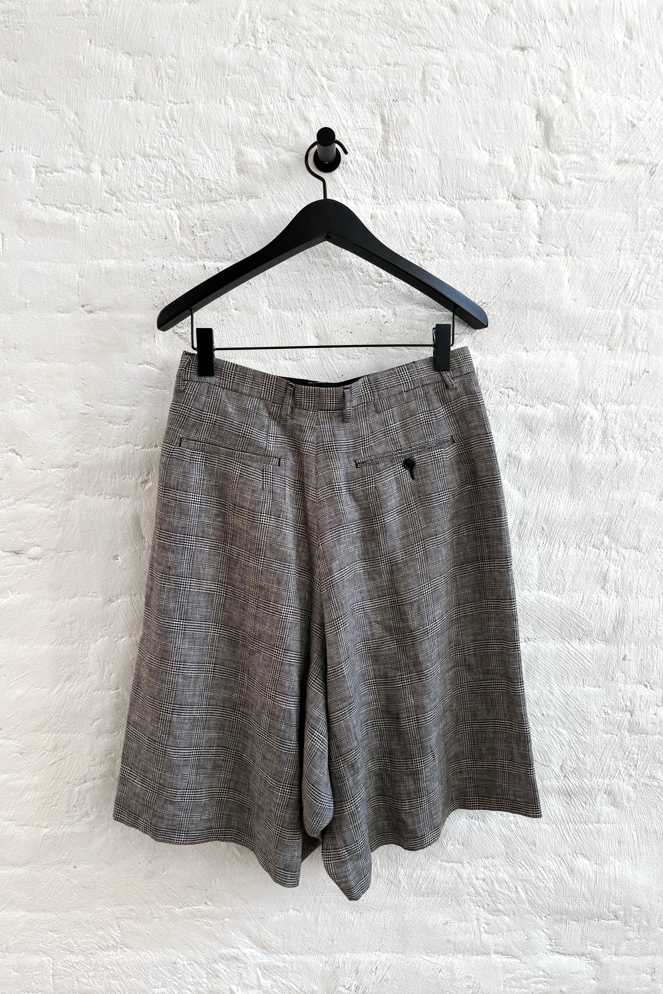 Jumbo Tailored, Glen Plaid, Shorts - Lindner Fashion