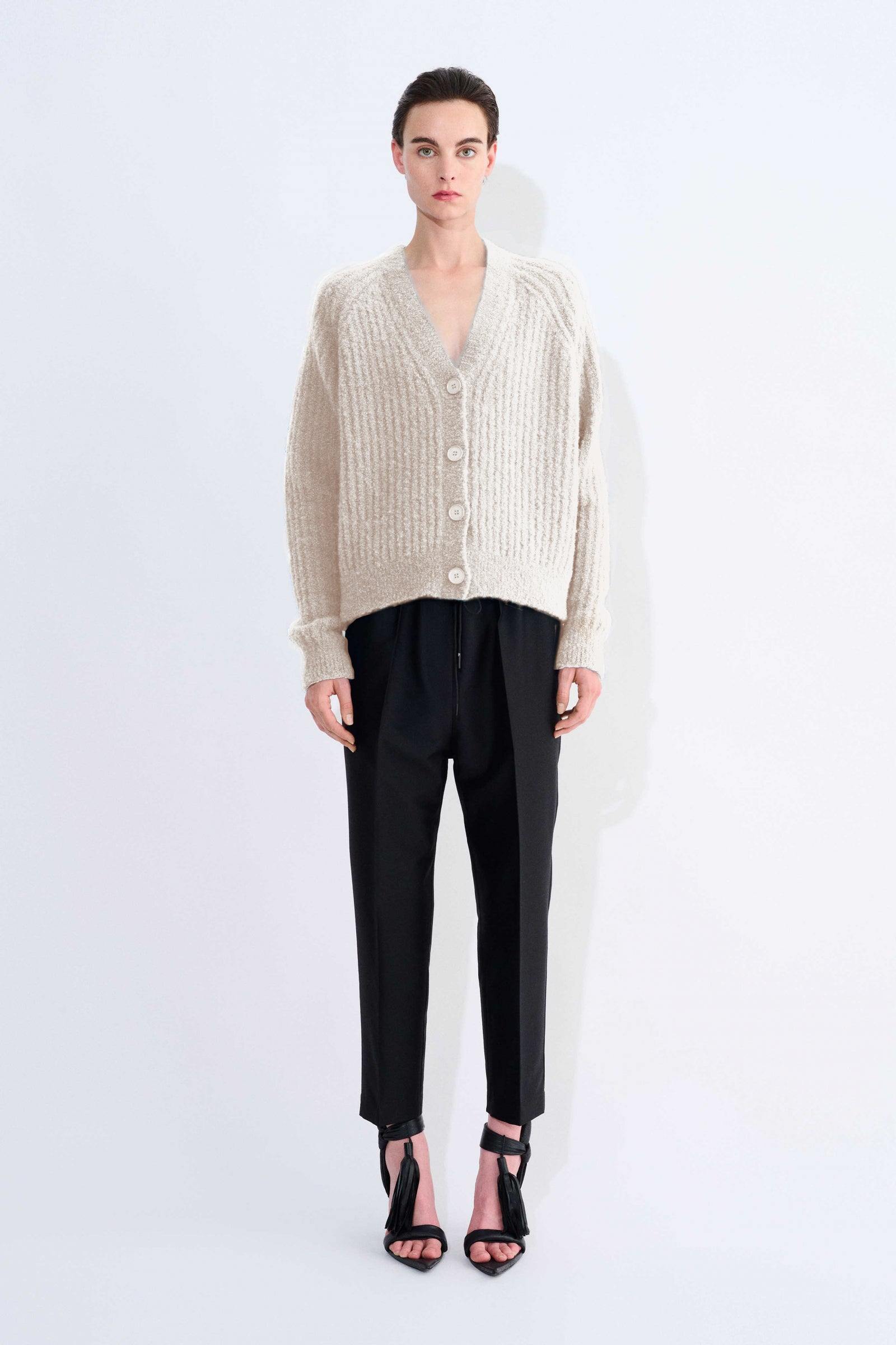 Kaomi, Offwhite, Cardigan - Lindner Fashion