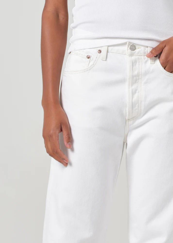 Kelly, High Rise Relaxed, Milkshake, Jeans - Lindner Fashion