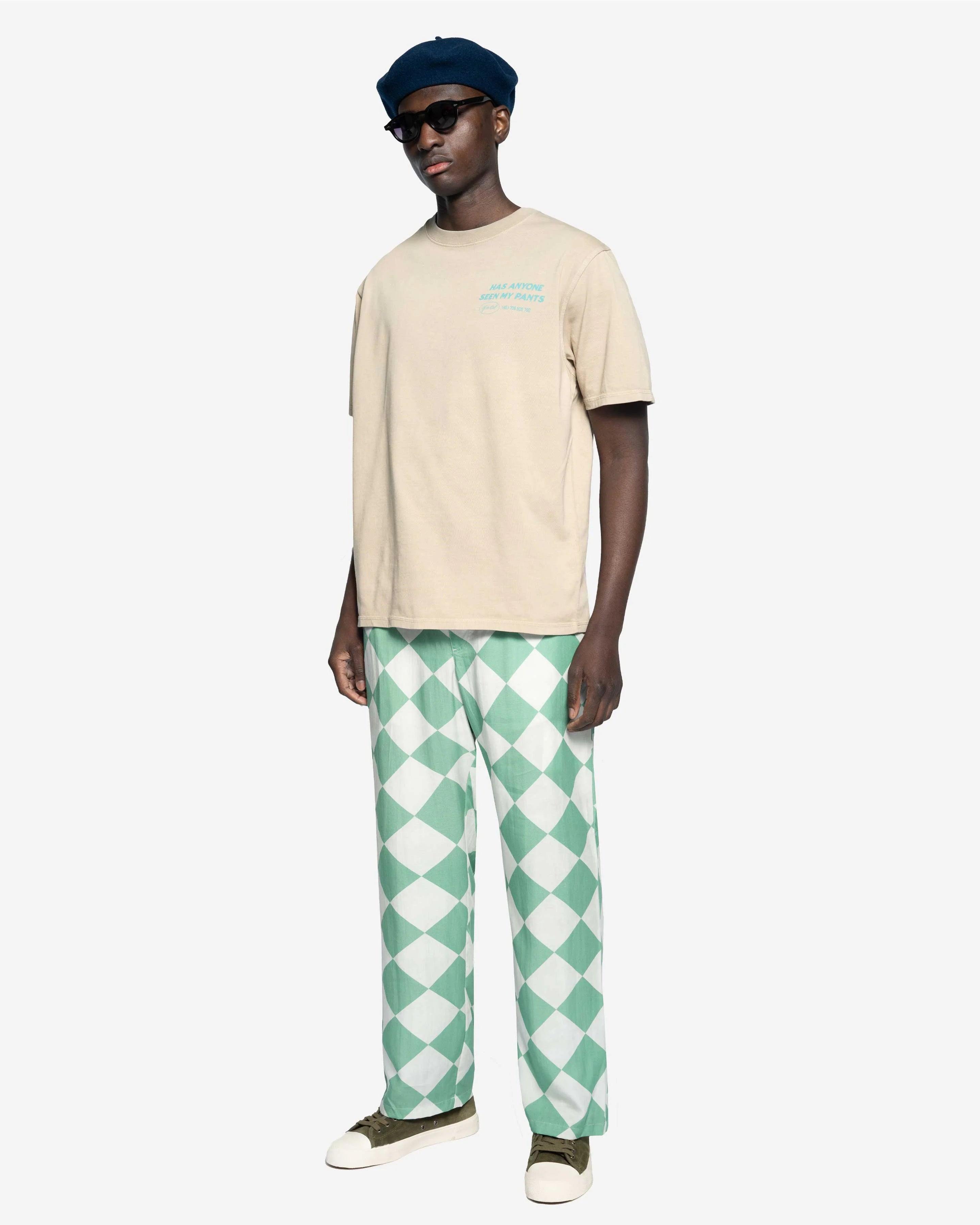 Laurel Canyon, Mint/Weiß, Hose - Lindner Fashion