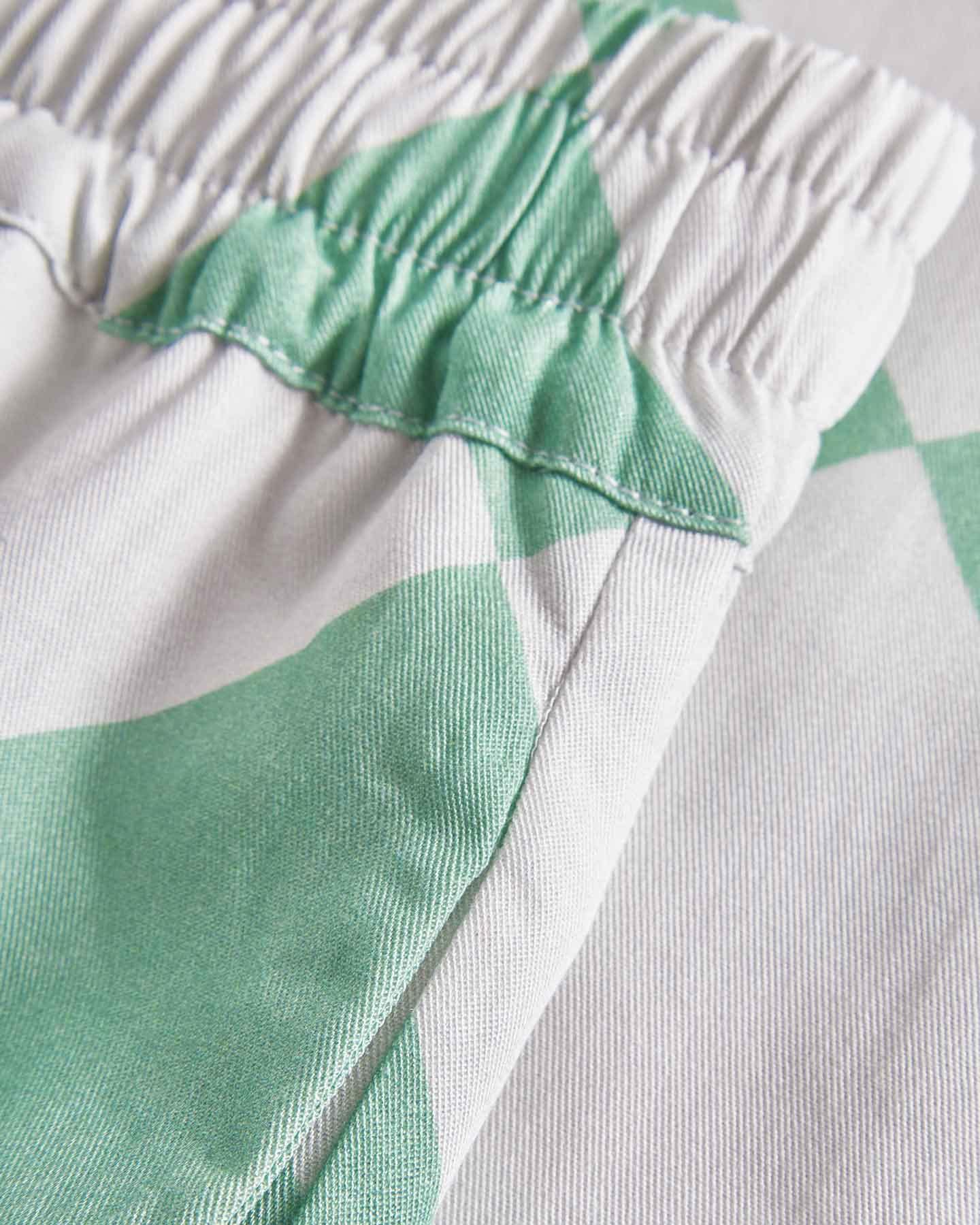 Laurel Canyon, Mint/Weiß, Hose - Lindner Fashion
