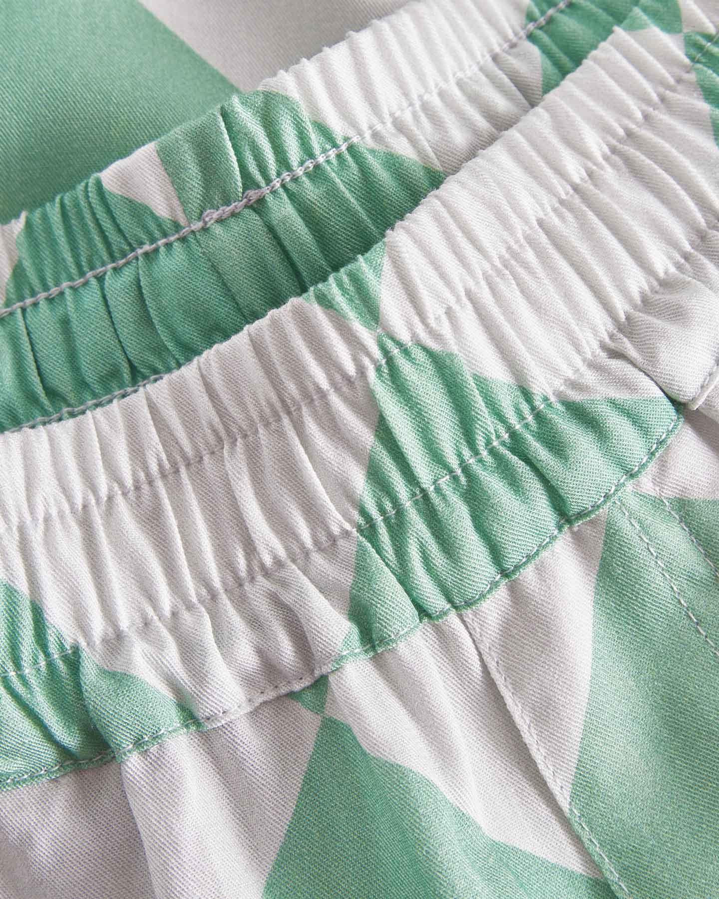 Laurel Canyon, Mint/Weiß, Hose - Lindner Fashion