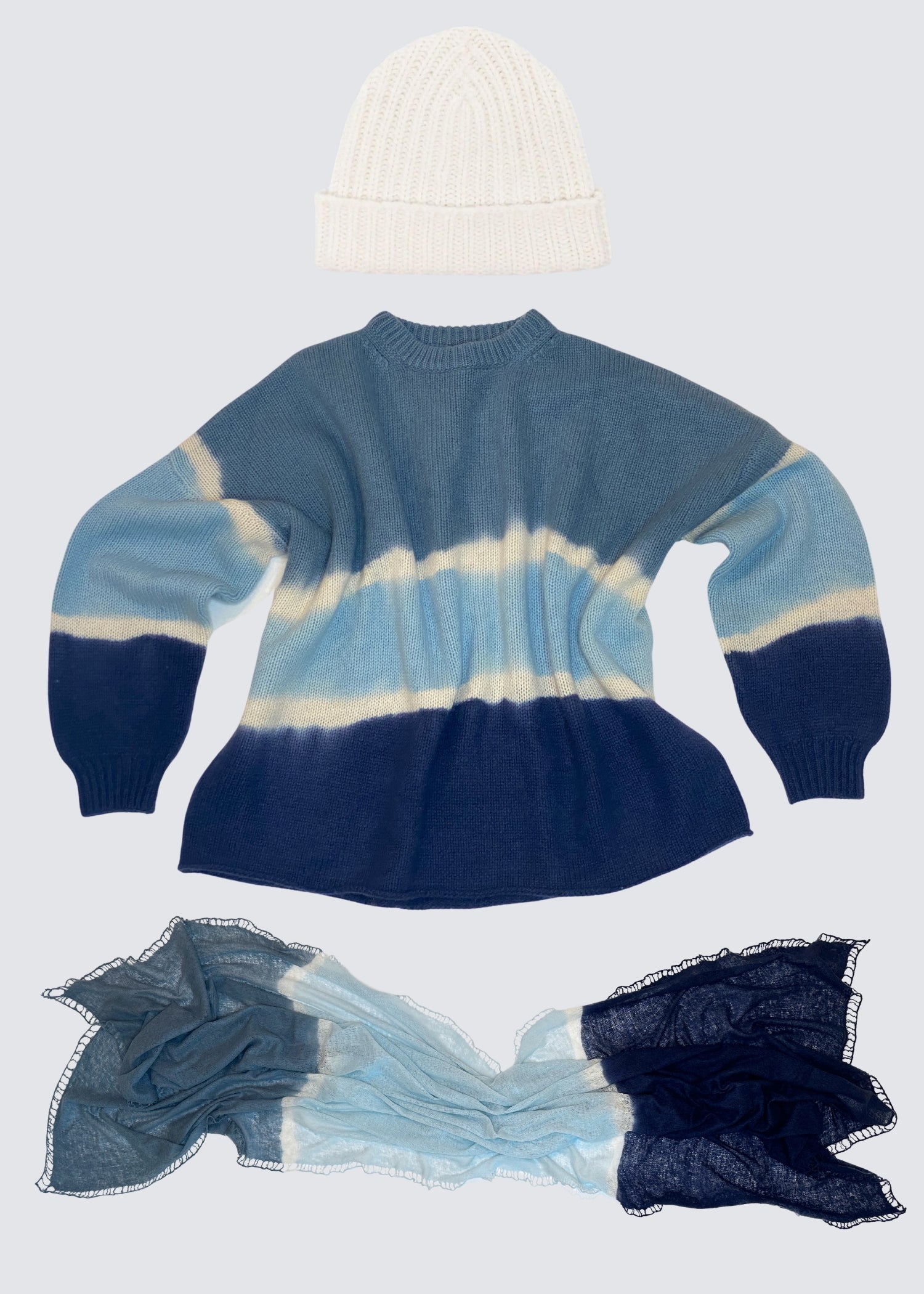 Leni, Blues, Pullover - Lindner Fashion