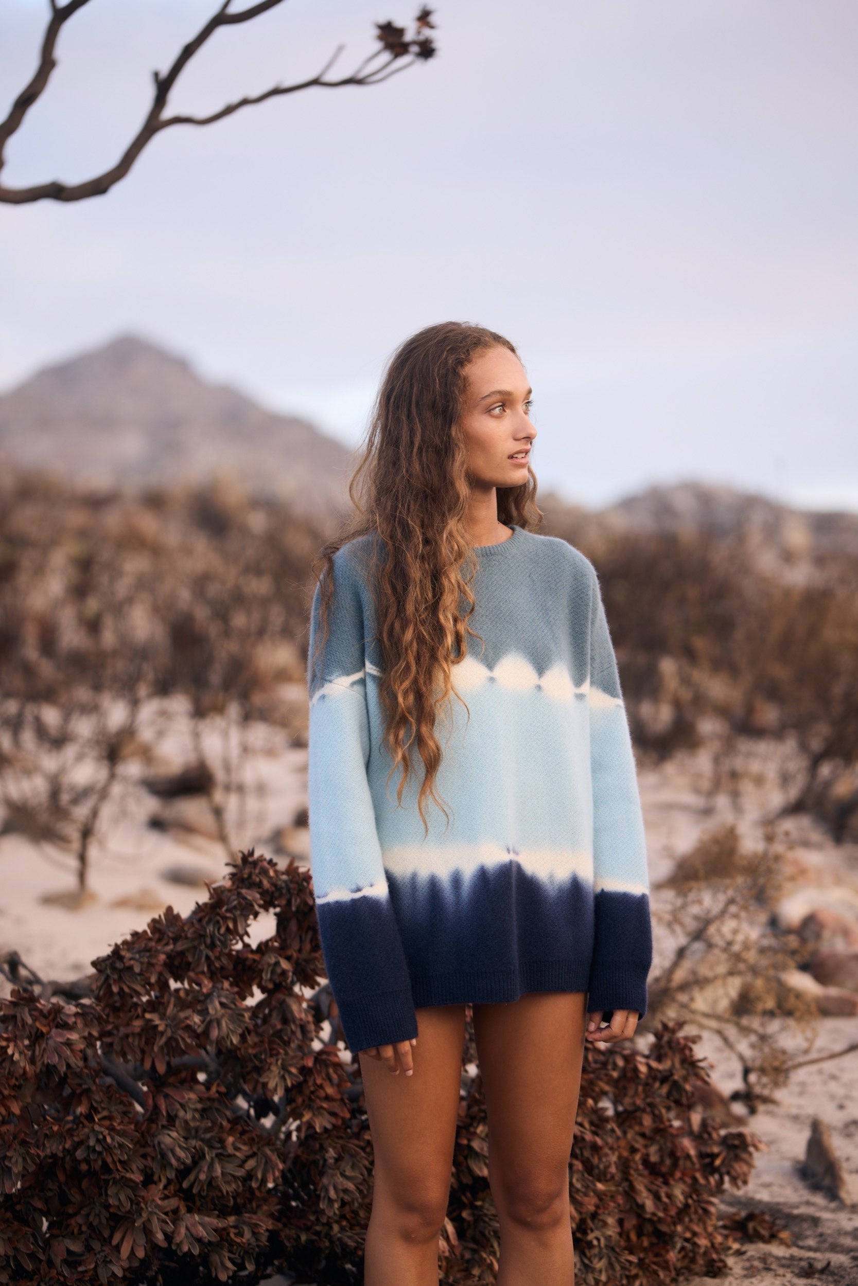 Leni, Blues, Pullover - Lindner Fashion