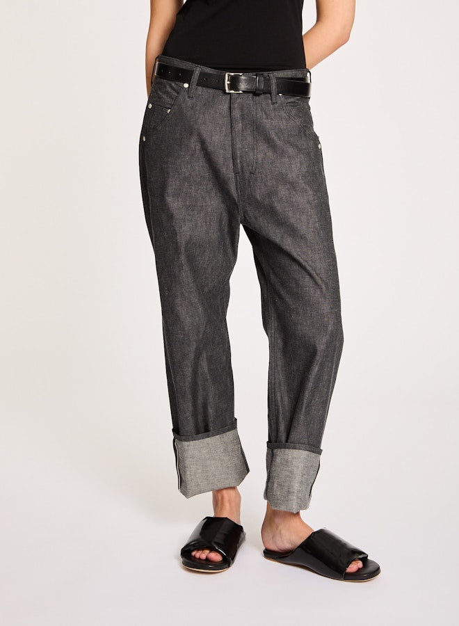 Leroy, Charcoal, Jeans - Lindner Fashion