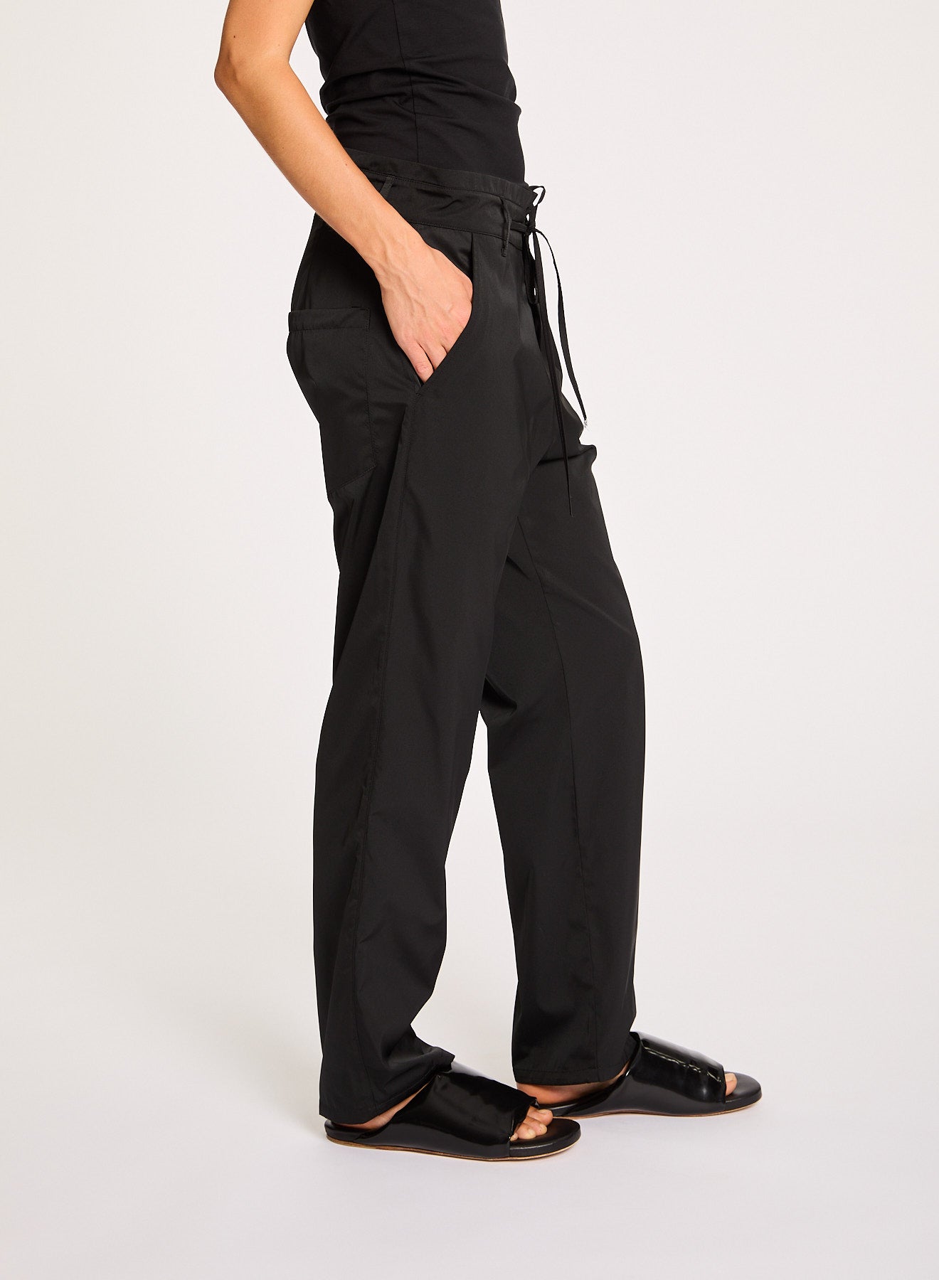 Linda, Black, Hose - Lindner Fashion