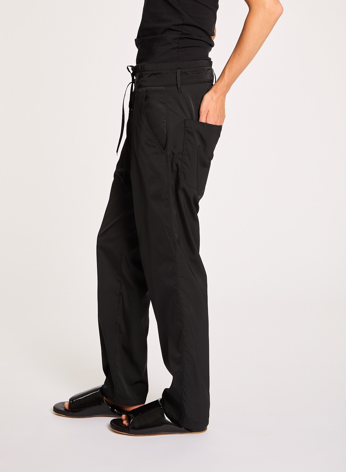 Linda, Black, Hose - Lindner Fashion