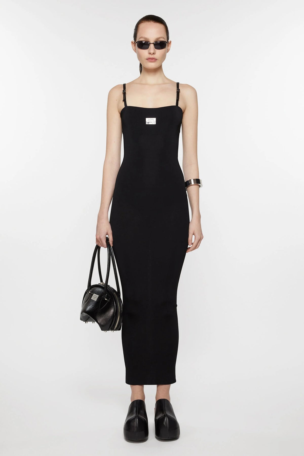 Logo, Black, Kleid - Lindner Fashion