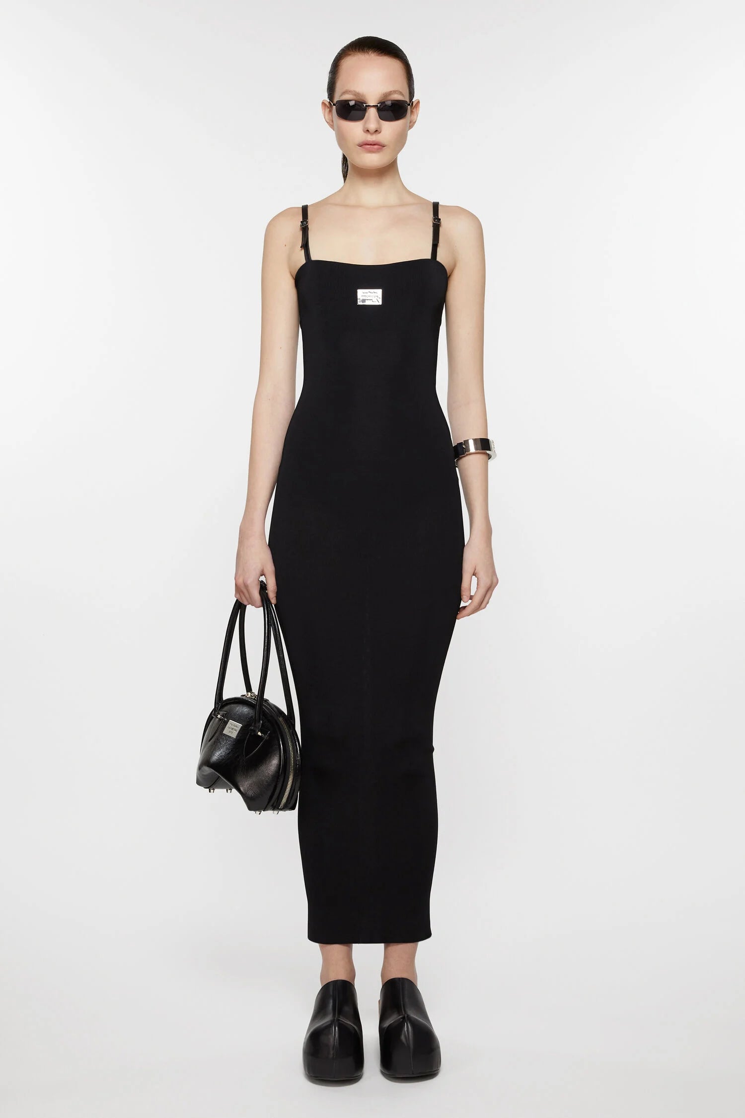 Logo, Black, Kleid - Lindner Fashion