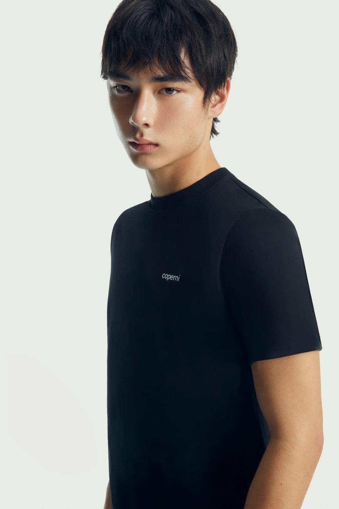 Logo Shirt, Black, T-Shirt - Lindner Fashion