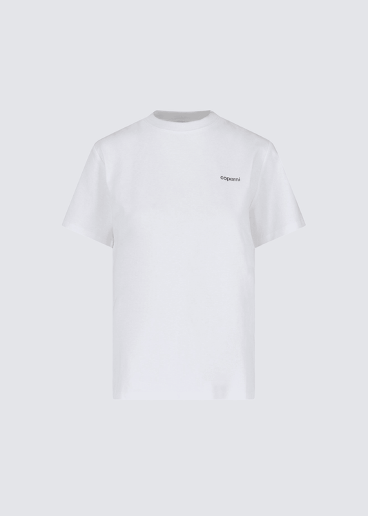 Logo Shirt, Optic White, T-Shirt - Lindner Fashion