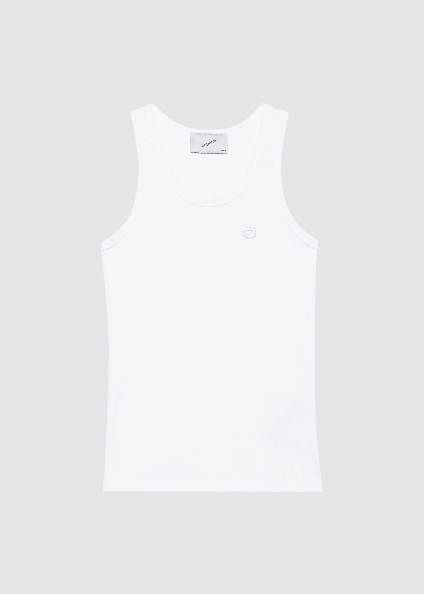 Logo Top, Optic White, Top - Lindner Fashion