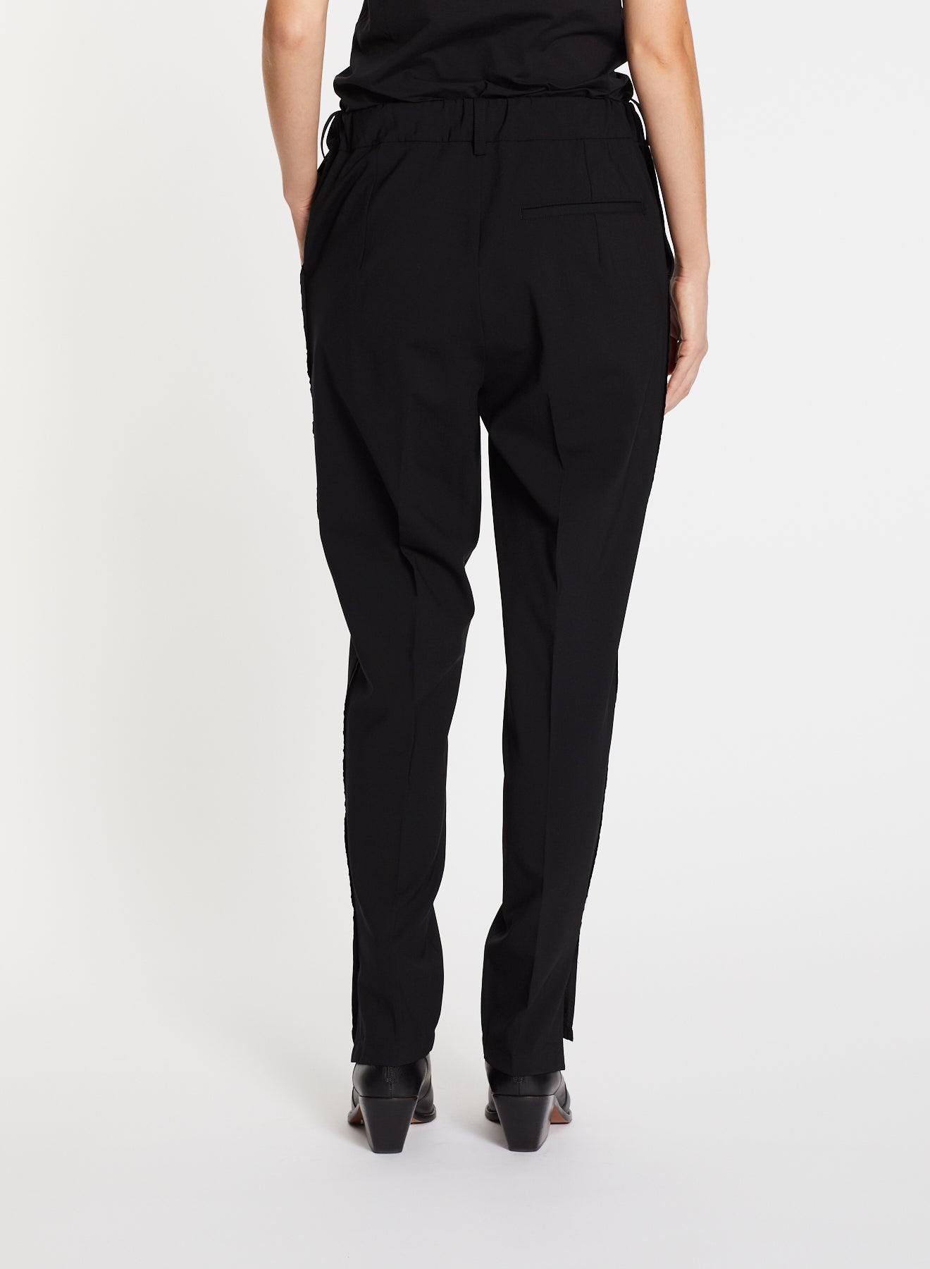 Lopez, Black, Pants - Lindner Fashion