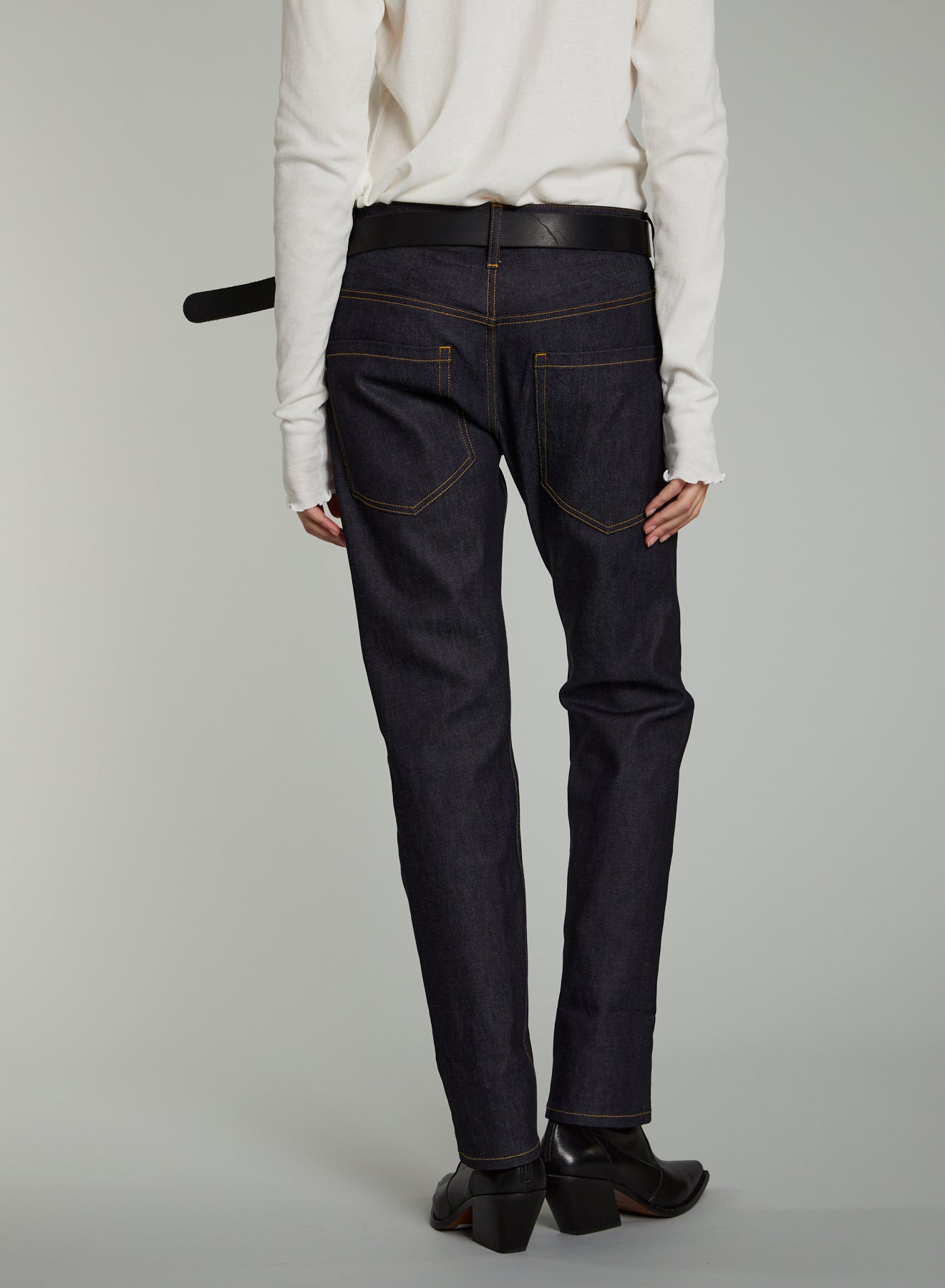 Louis, Navy, Jeans - Lindner Fashion