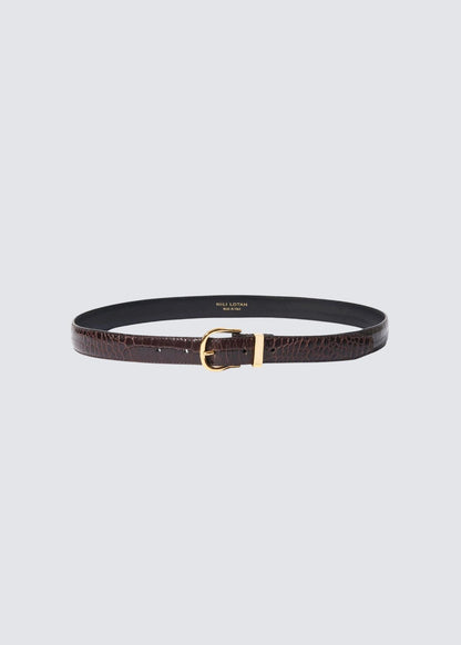 Louise Belt, Dark Brown, Belt - Lindner Fashion