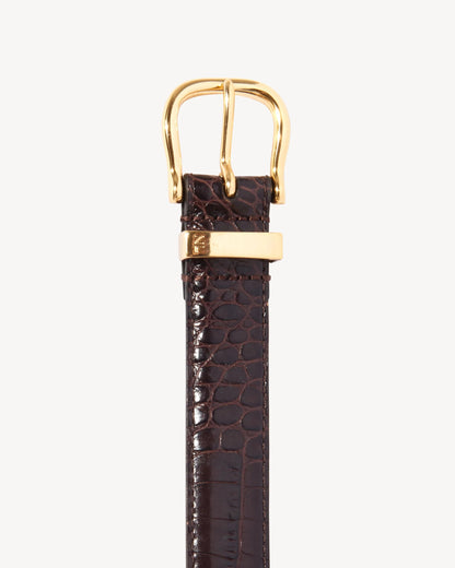 Louise Belt, Dark Brown, Belt - Lindner Fashion