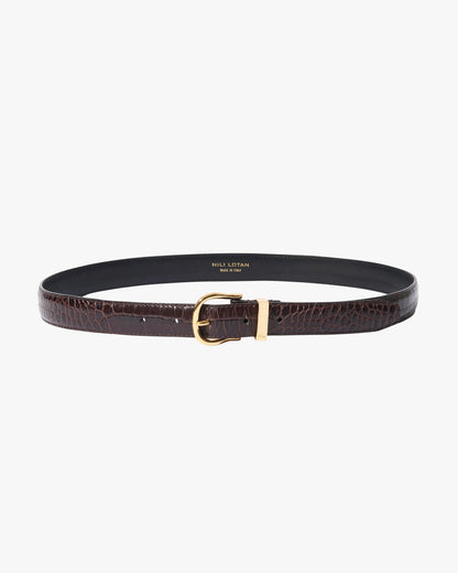 Louise Belt, Dark Brown, Belt - Lindner Fashion