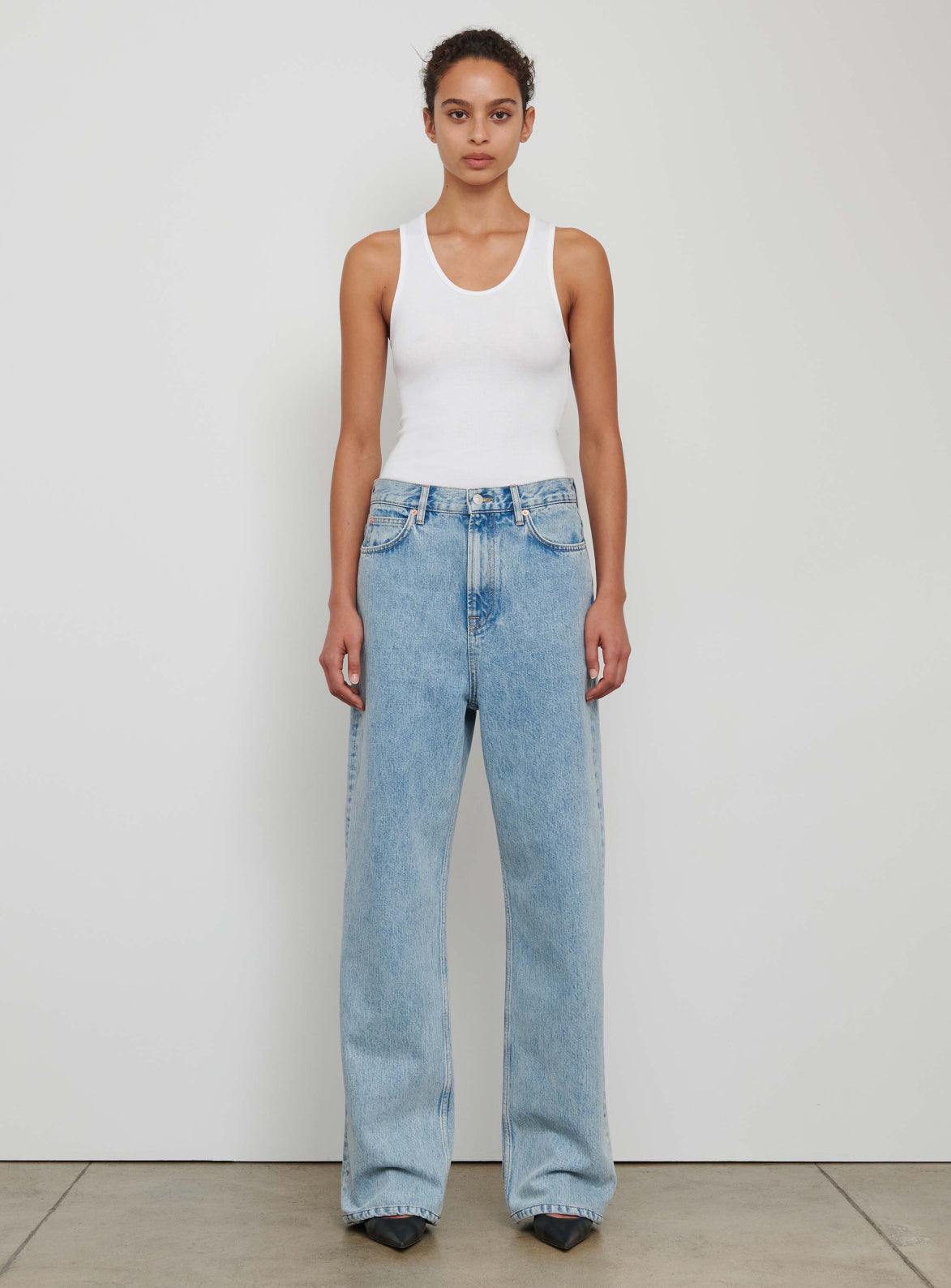 Low Rise Jean, Blue, Jeans - Lindner Fashion