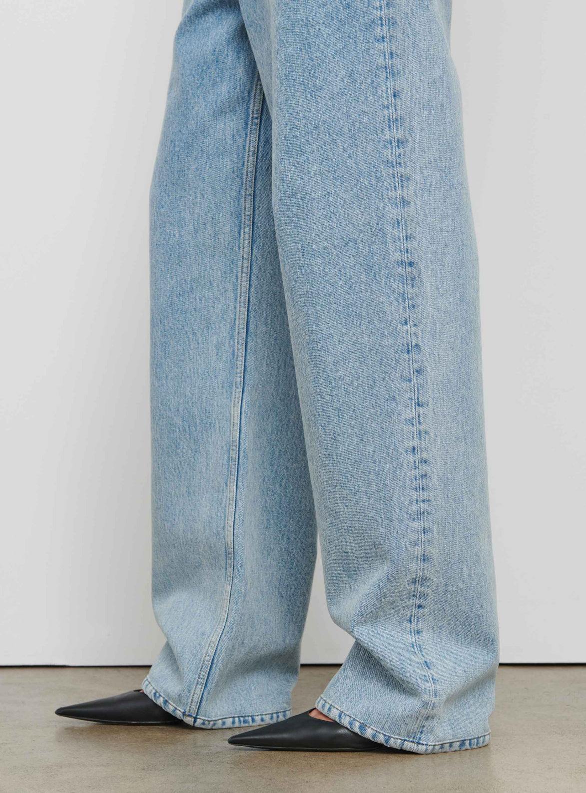 Low Rise Jean, Blue, Jeans - Lindner Fashion