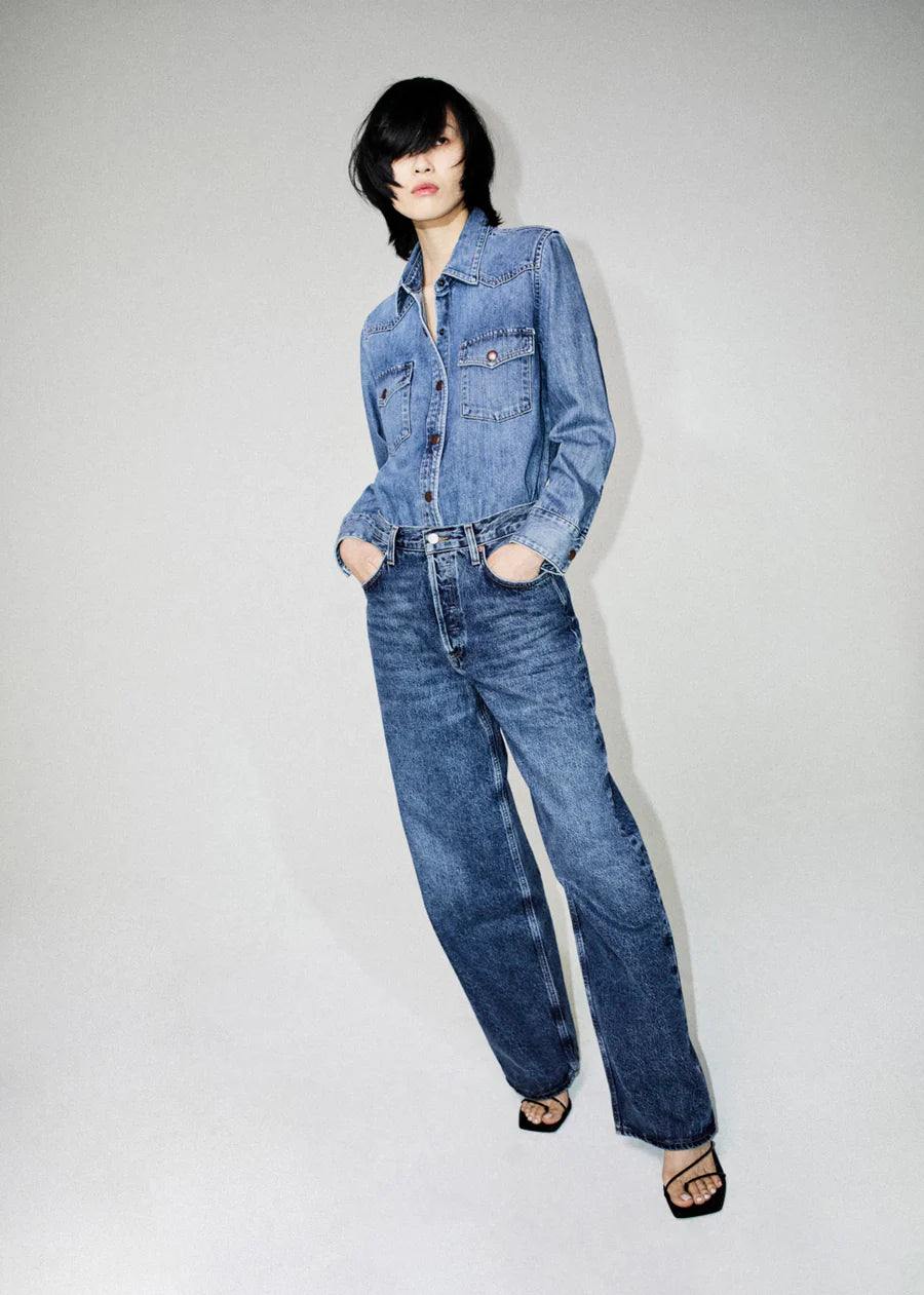 Low Slung Baggy, Low Rise Relaxed, Image, Jeans - Lindner Fashion