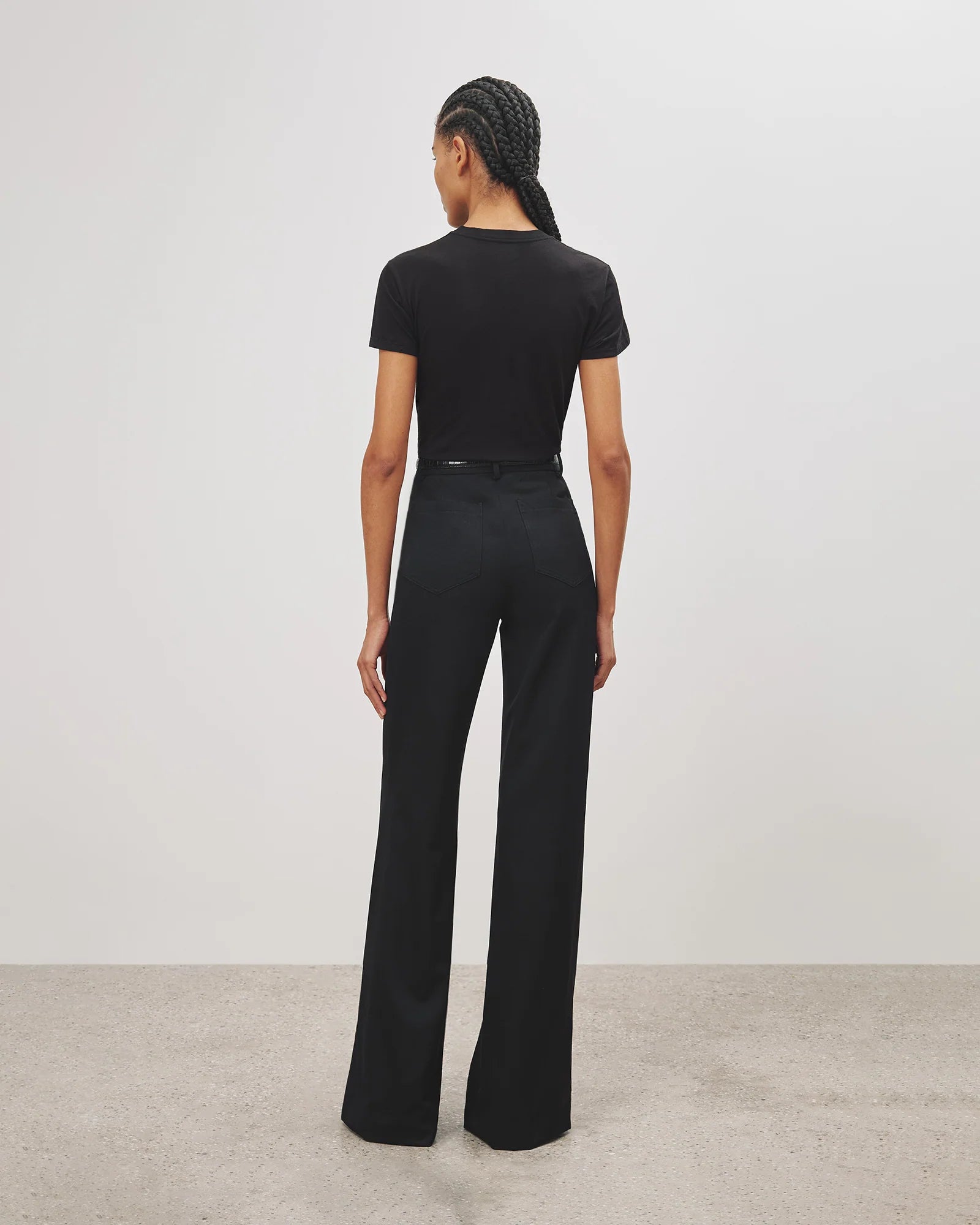 Mariela, Jet Black, T-Shirt - Lindner Fashion