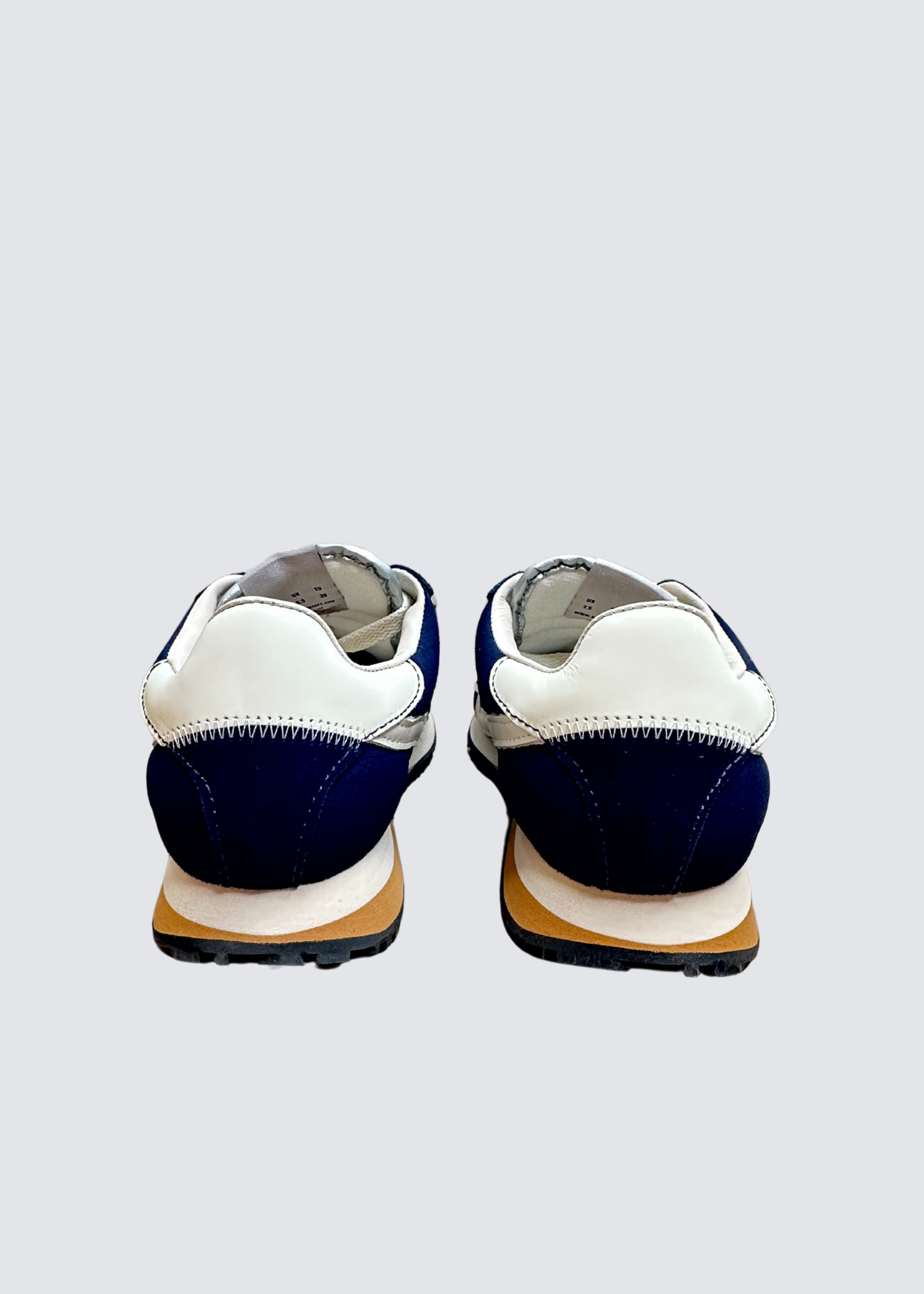 Master Flash, Navy Blue Flash, Unisex Sneaker - Lindner Fashion