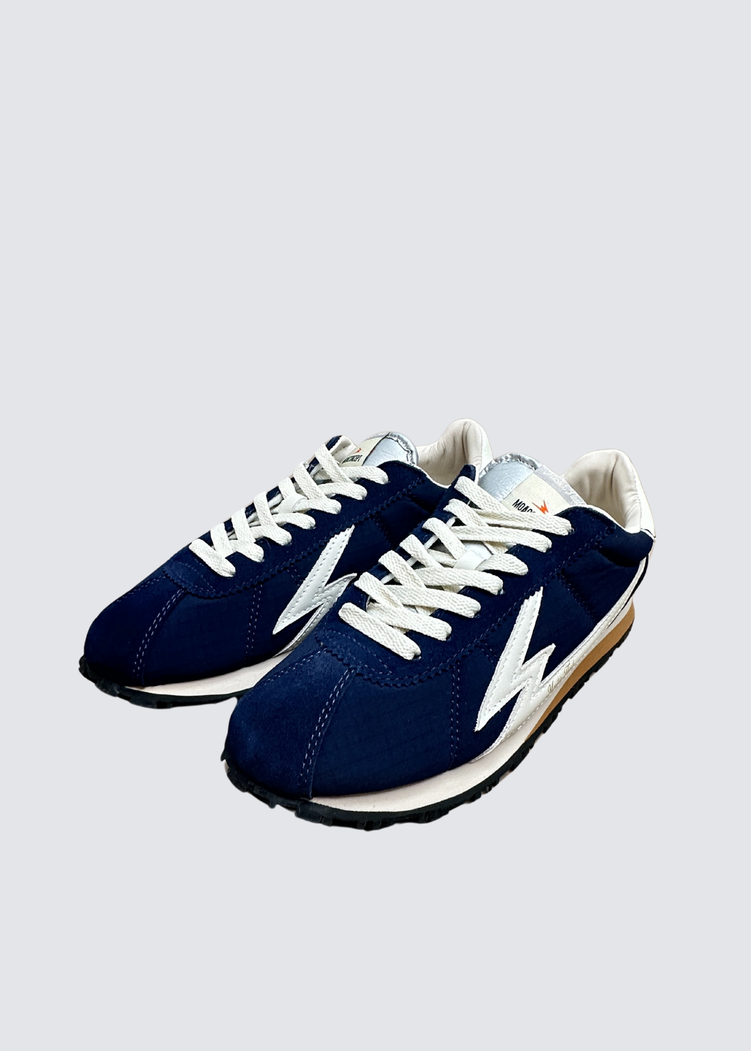 Master Flash, Navy Blue Flash, Unisex Sneaker - Lindner Fashion