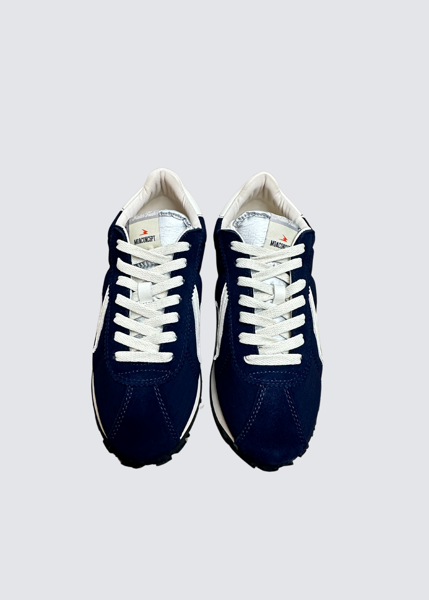 Master Flash, Navy Blue Flash, Unisex Sneaker - Lindner Fashion