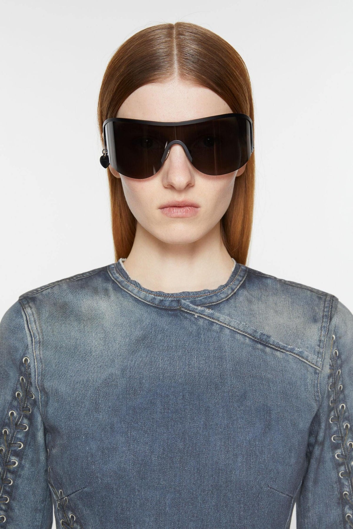 Metal Frame Eyewear, Black, Sonnenbrille - Lindner Fashion