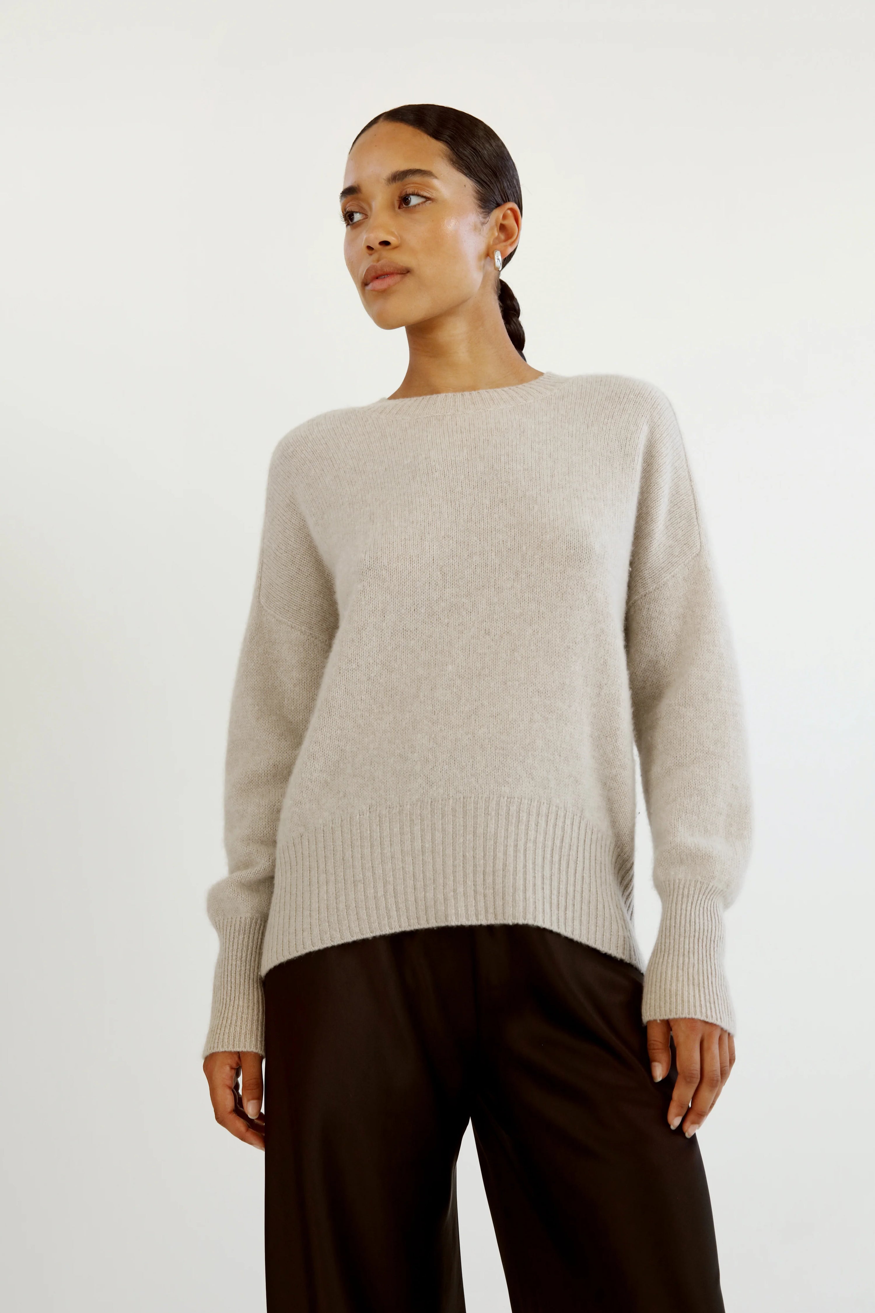 Mica, Taupe, Pullover - Lindner Fashion