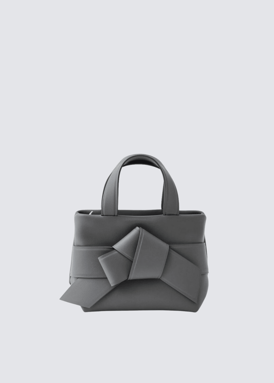 Micro Musubi Bag, Dark Grey, Tasche - Lindner Fashion