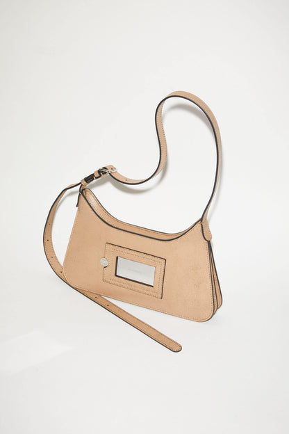 Mini Platt Bag, Dark Beige, Bag - Lindner Fashion