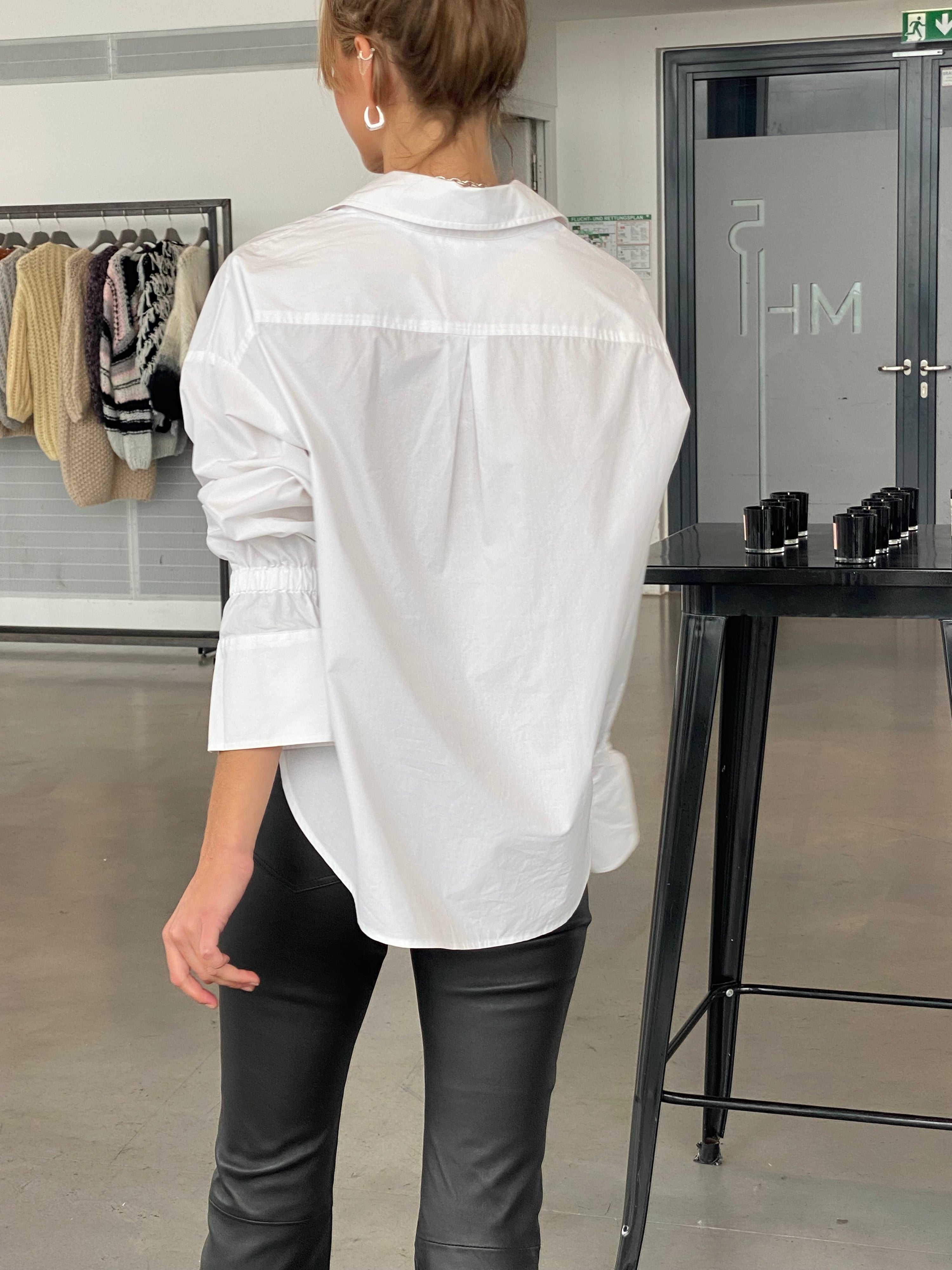 Monica, White, Bluse - Lindner Fashion