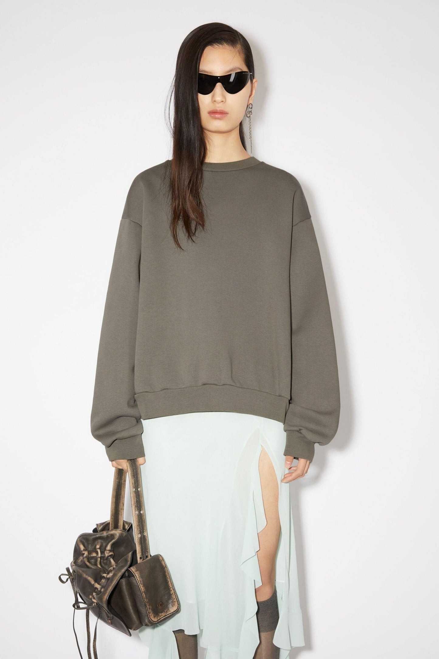 Mud Grey, Sweatshirt - Lindner Fashion