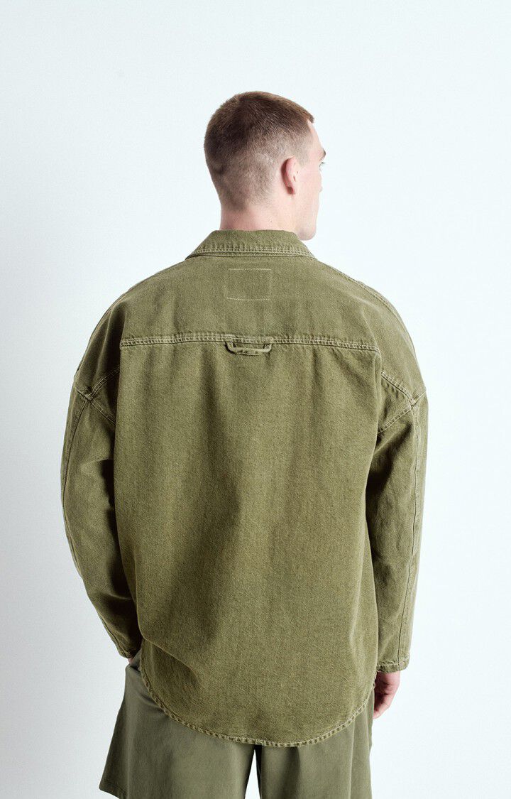 Muzatown, Olive, Jeanshemd - Lindner Fashion