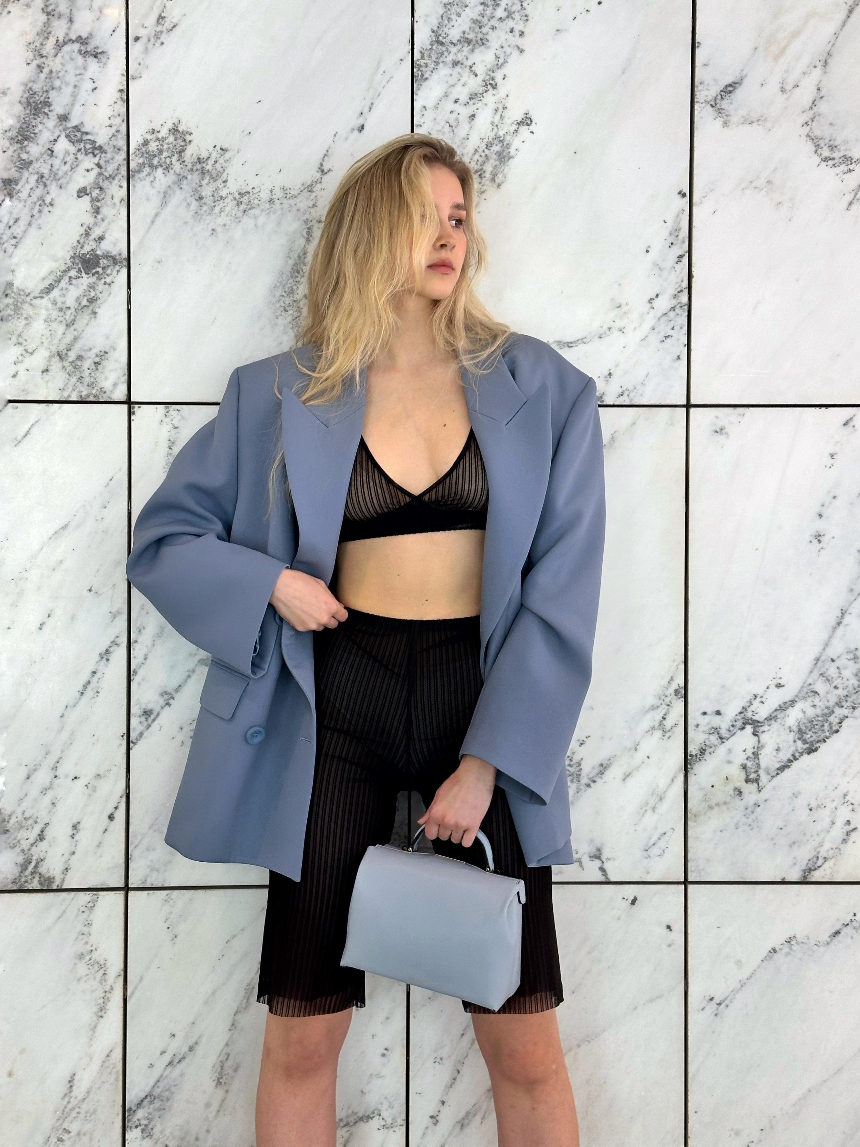 Net Wrap, Black, Bra - Lindner Fashion