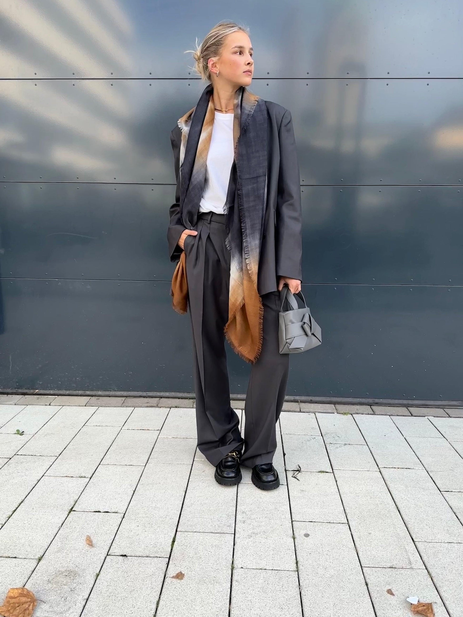 New Donau, Grey Anthracite, Blazer - Lindner Fashion