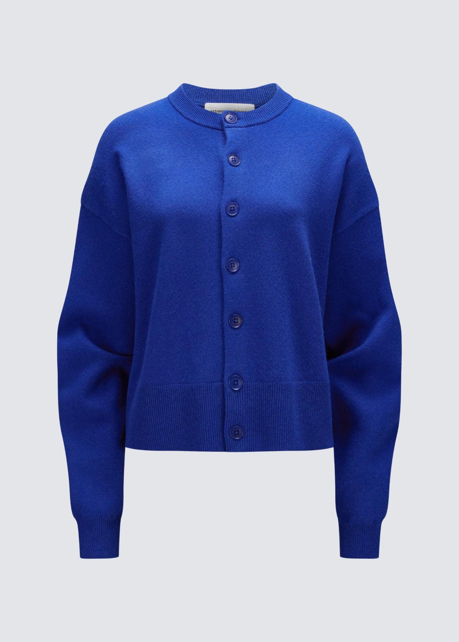 No 170, Chou, Primary Blue, Cardigan - Lindner Fashion