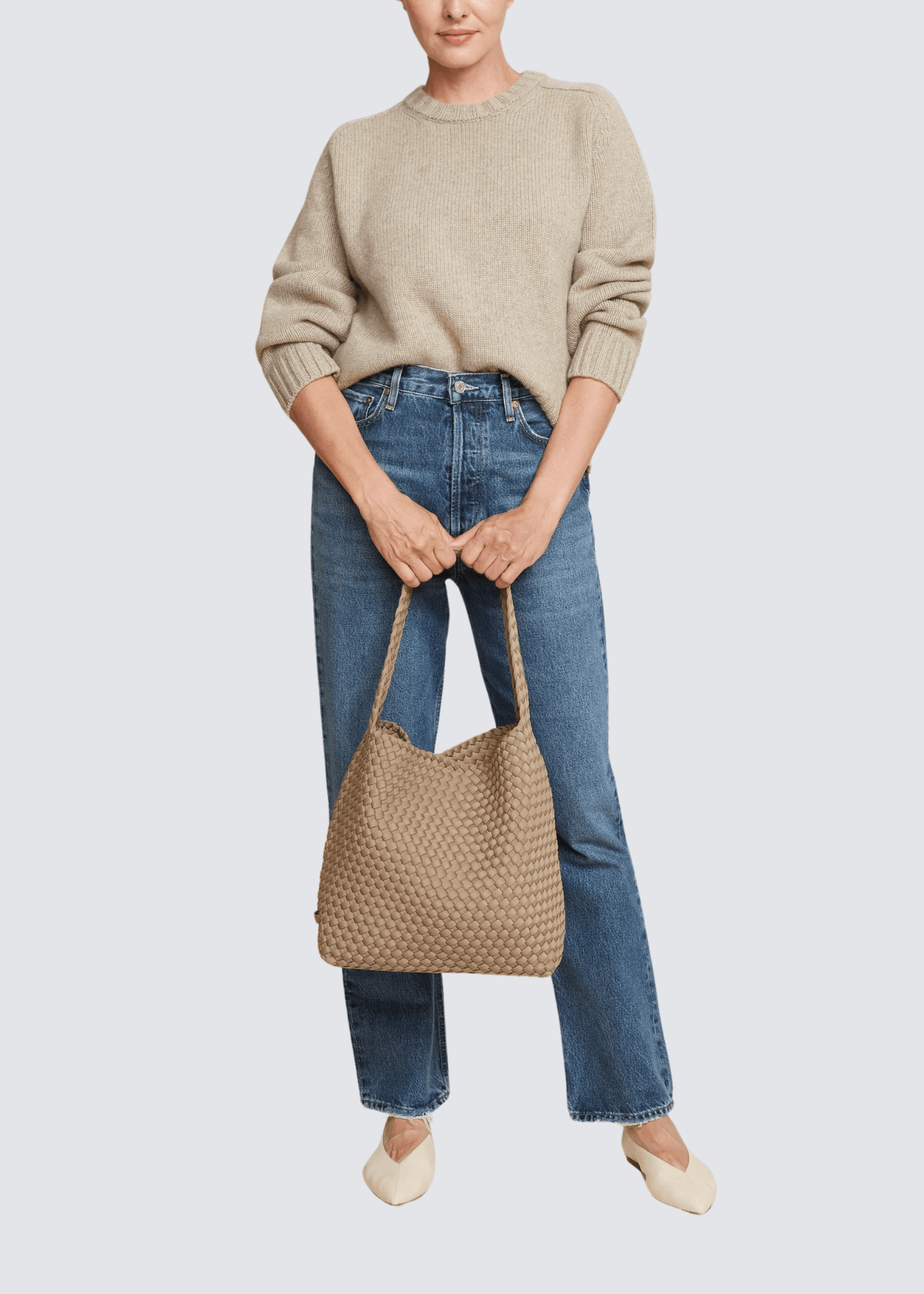 Nomad, Cashmere, Hobo Bag - Lindner Fashion