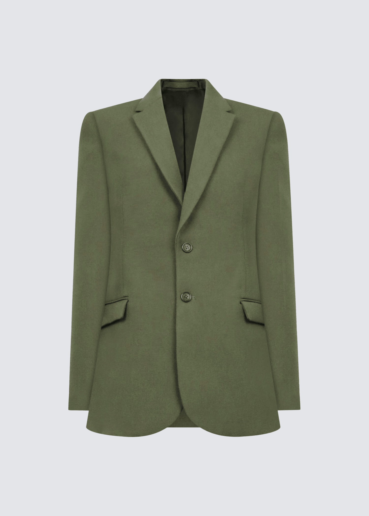 Oversize Single Breasted, Military, Blazer - Lindner Fashion