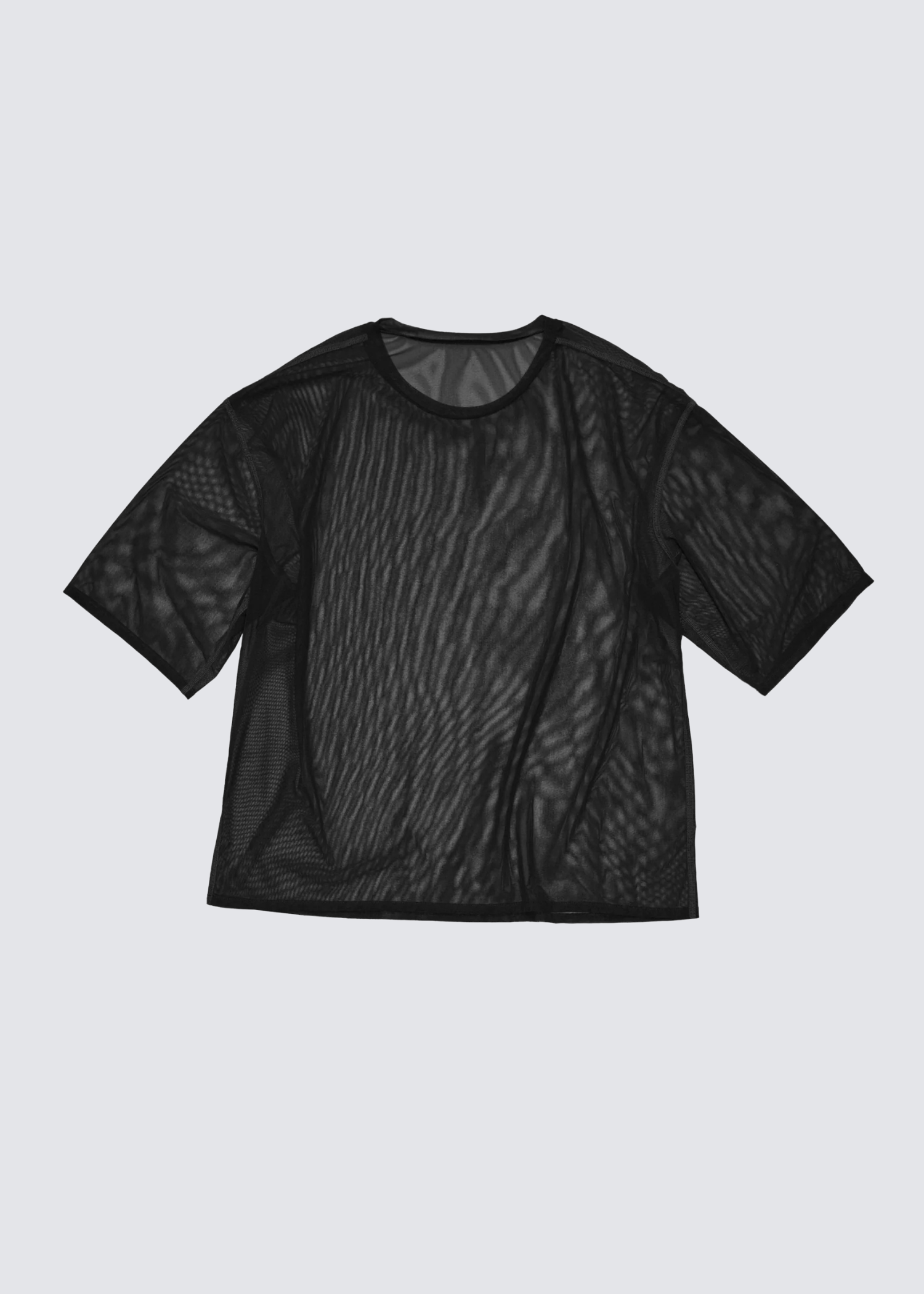 Oversized Tee, Black, T-Shirt - Lindner Fashion