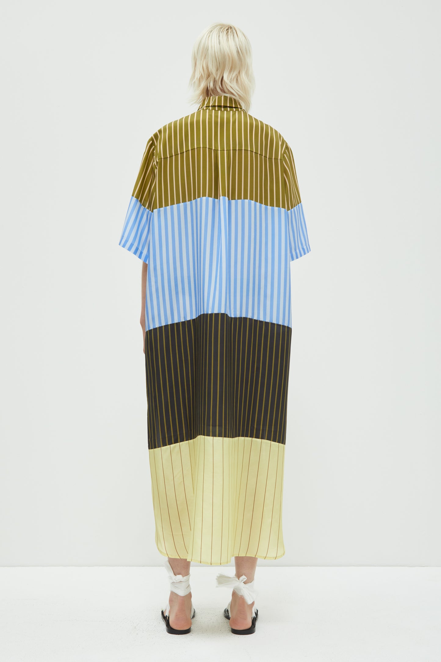 Duane, Patchwork Stripes, Dress