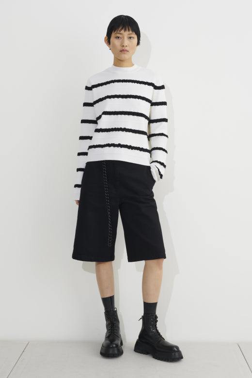 Pagrid, Black Denim, Shorts - Lindner Fashion